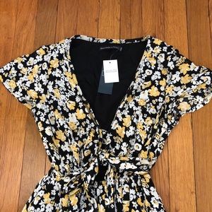 Abercrombie and Fitch High-Low Floral Dress